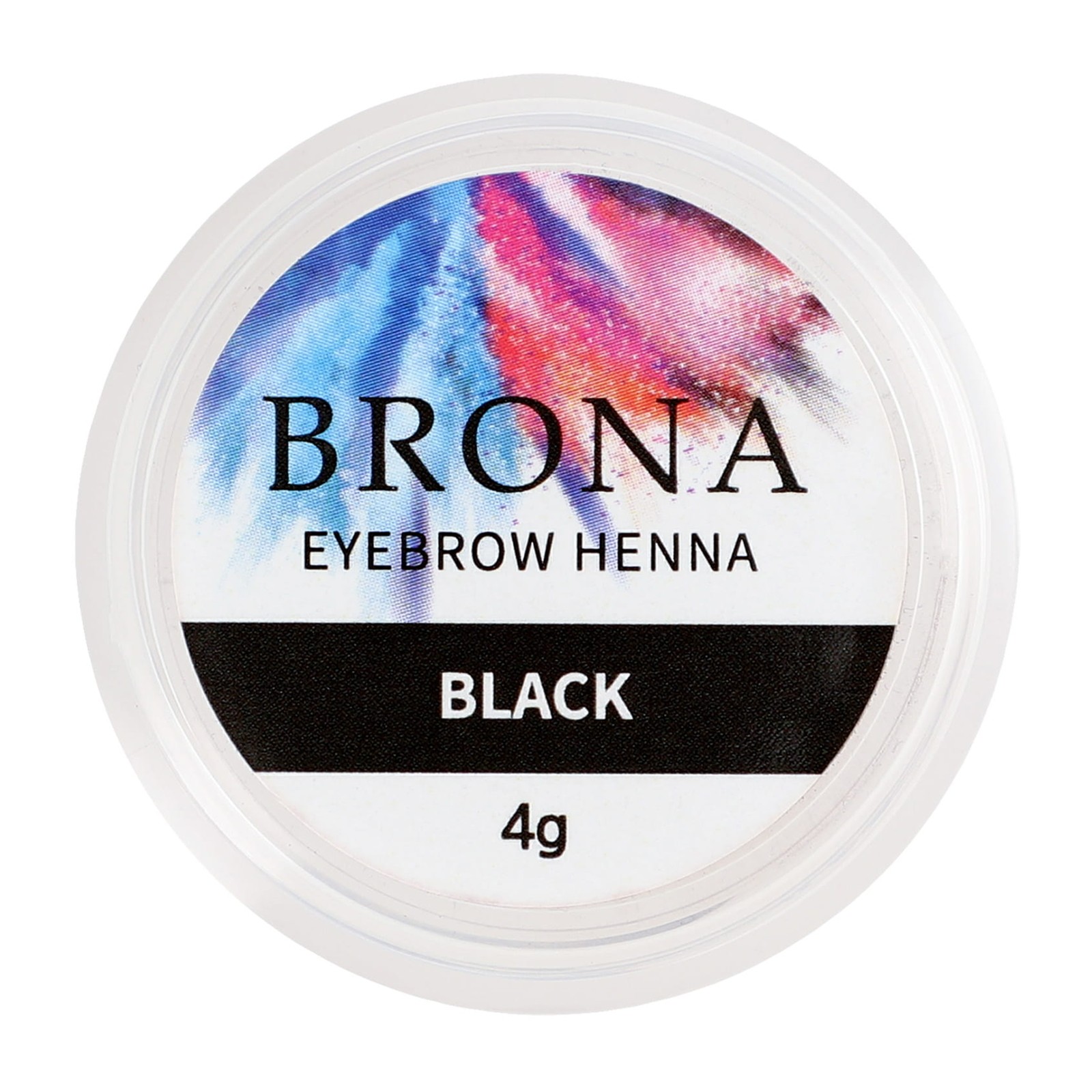 BRONA - Henna Augenbrauen - Schwarz