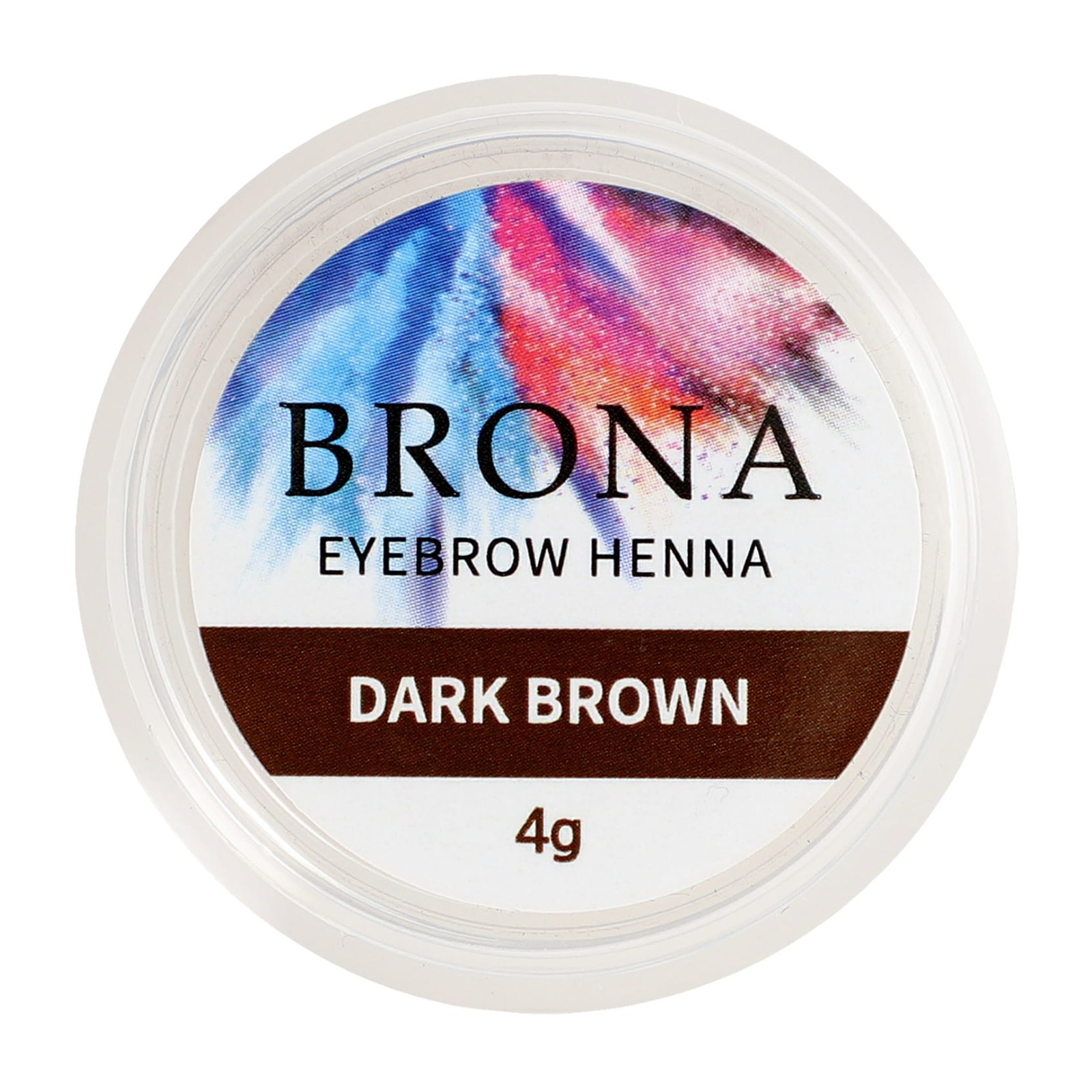 BRONA - Henna Augenbrauen - Dunkelbraun