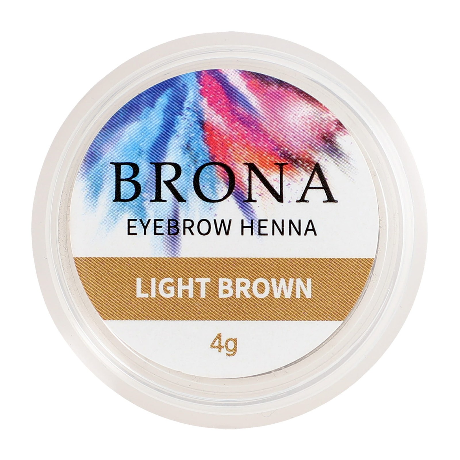 BRONA - Henna Augenbrauen - Hellbraun