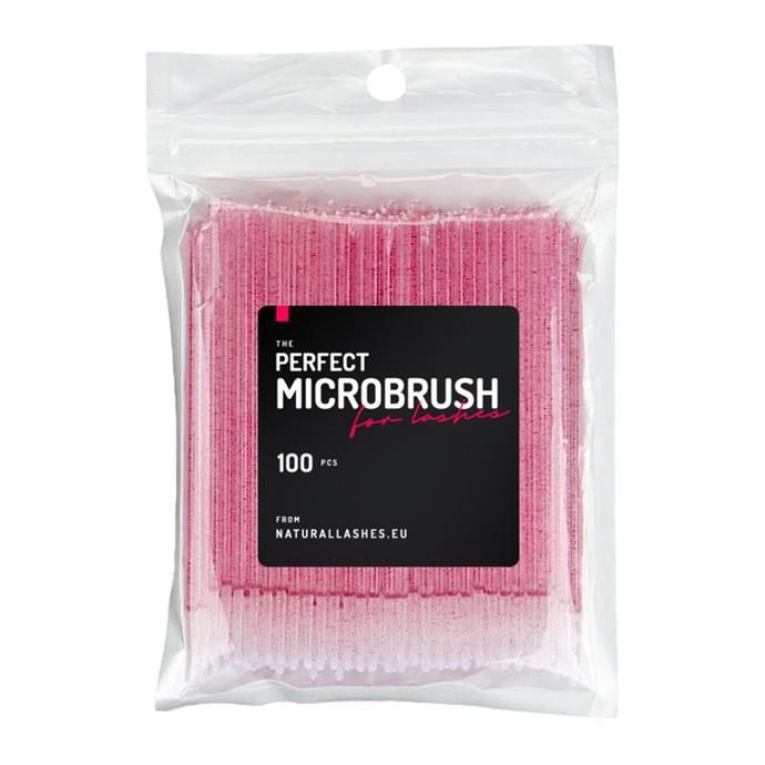 Brillantes Micro-cerdas Rosa - 2.0mm | 100 pcs./set