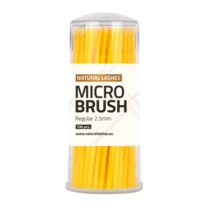 Micro-cepillos - normal de 2,5 mm - 100 uds./caja