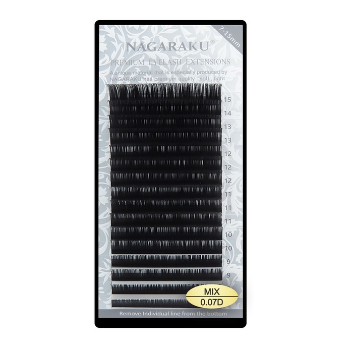 Nagaraku Classic - Mélange de 16 lignes, D, 0,07 mm