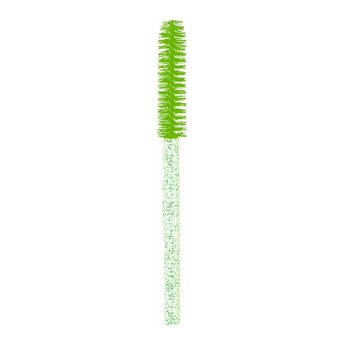 Cepillos desechables - 50 piezas/juego - Brillo verde