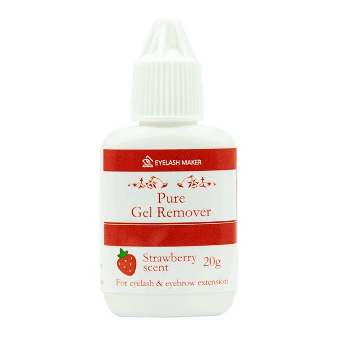 Gel Removedor Puro - 20ml | Aroma de morango