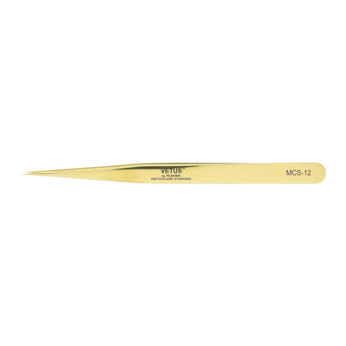 Pince à épiler VETUS - MCS-12 Or
